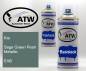 Preview: Kia, Sage Green Pearl Metallic, EAB: 400ml Sprühdose + 400ml Klarlack - Set, von ATW Autoteile West.